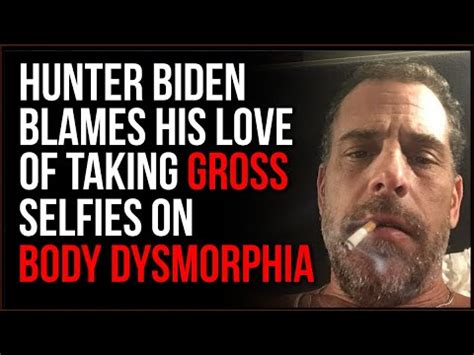 hunter biden nude cock|Hunter Biden attributes his penis obsession to ‘body dysmorphia’